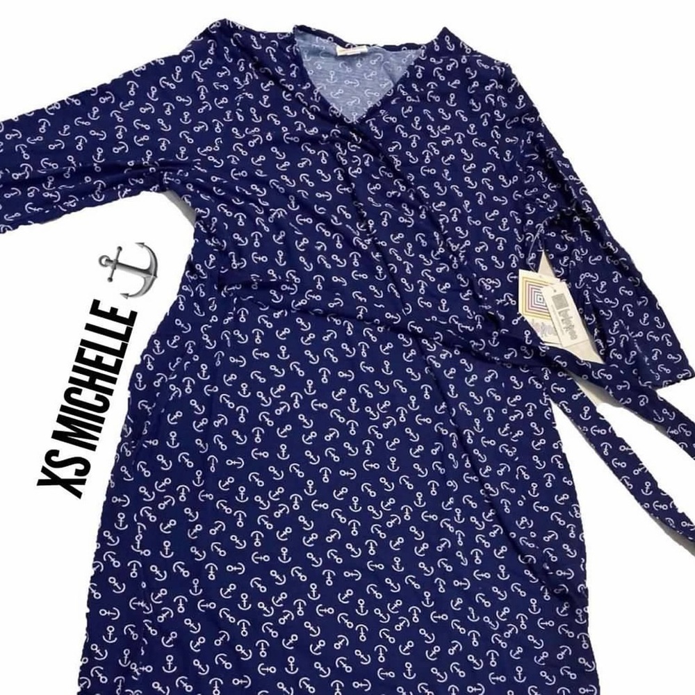 Xs nwt “michelle” wrap dress.
